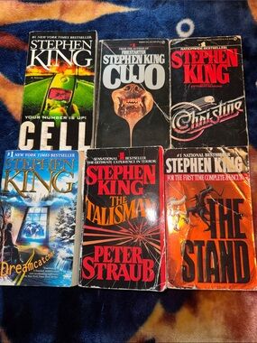 Vintage Stephen King Paperback Books